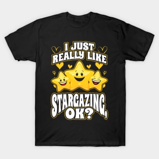 I Just Really Like Stargazing OK T-Shirt